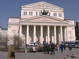 Здание Большого театра в Москве "подожгли" в рамках учений