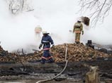 В Красноярске сгорели три дома, пострадавших нет В Красноярске сгорели три дома, пострадавших нет