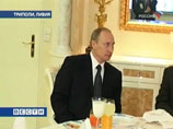 Самый дорогой завтрак президента: Каддафи за трапезой с Путиным списал долги на 4,6 млрд долларов