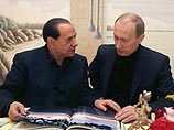 Друзья Путин и Берлускони обсудят выгодный бизнес - доставку сибирского газа в Италию Друзья Путин и Берлускони обсудят выгодный бизнес - доставку сибирского газа в Италию