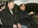 Путин и Берлускони дали совместную конференцию. СМИ ожидали заявлений о поставках сибирского газа в Италию