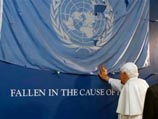 Бенедикт XVI выступил в ООН, получил в подарок мацу и приветствовал немецких католиков США