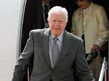 Картер: "Они заявил, что примут палестинское государство в границах 1967 года, если палестинцы одобрят это (на референдуме)… даже если "Хамас" будет не согласен с отдельными условиями соглашения" Картер: "Они заявил, что примут палестинское государство в границах 1967 года, если палестинцы одобрят это (на референдуме)… даже если "Хамас" будет не согласен с отдельными условиями соглашения"