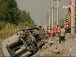 13 августа 2007 года в Hовгородской области на перегоне Окуловка - Малая Вишера произошла авария скоростного пассажирского поезда N166 "Hевский экспресс"