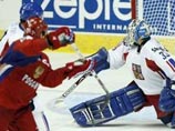 Российские хоккеисты обыграли чехов на ЧМ-2008, но остались с одним вратарем