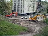 В центре Таллина обнаружено безымянное захоронение советских солдат