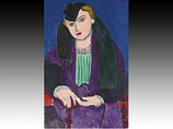 20,5 млн долларов принес впервые выставленный на торги "Портрет в синем манто" Анри Матисса