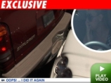 Американская поп-дива Бритни Спирс в очередной раз попала в аварию на автомобиле