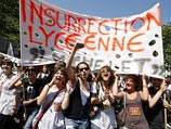 Преподаватели и студенты вышли в четверг на улицы городов Франции, отвечая на призыв ведущих профсоюзов страны