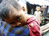 Тысячи детей в пострадавших от разрушительного циклона районах Мьянмы (бывшая Бирма) умрут от голода в ближайшие недели, если помощь им не будет оказана уже сейчас