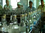 В России падает производство водки