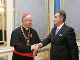 В Киеве состоялась встреча президента Виктора Ющенко с госсекретарем Ватикана кардиналом Тарчизио Бертоне