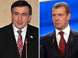 МИД Грузии: Медведев и Саакашвили желают встретиться МИД Грузии: Медведев и Саакашвили желают встретиться
