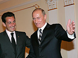 По информации пресс-службы Кремля, в ходе визита также запланирована встреча Путина с бывшим коллегой - президентом Франции Николя Саркози