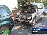 По разным данным, минувшей ночью в Северном Бутово сгорели от 9 до 14 машин По разным данным, минувшей ночью в Северном Бутово сгорели от 9 до 14 машин