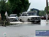 Трем районам Краснодарского края грозит сильный паводок, предупреждает МЧС