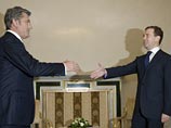 Медведев напомнил Ющенко, что цена на газ возрастет с 1 января, Ющенко готов перейти на рыночные цены Медведев напомнил Ющенко, что цена на газ возрастет с 1 января, Ющенко готов перейти на рыночные цены