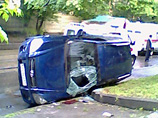 Джип Hyundai выскочил на тротуар, перевернулся и сбил трех пешеходов, один из которых и был Дмитрий Домогаров