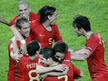 Сборная Португалии на Евро-2008 возглавила группу "А" 
