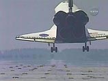 Шаттл расстыковался с МКС 11 июня и в ходе автономного полета осуществил сегодня спуск с орбиты