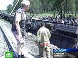 Авария пассажирского поезда со сходом десяти вагонов произошла в минувший четверг в районе города Шимановск Амурской области