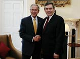 Президент США Буш завершает прощальное европейское турне переговорами в Лондоне и Белфасте