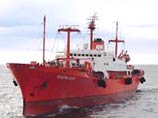 В Японском море на российском судне "Академик Хохлов" произошел пожар