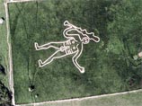 В Великобритании зарос символ плодородия - "голый исполин". Нет овец, чтобы съесть траву вокруг его изображения В Великобритании зарос символ плодородия - "голый исполин". Нет овец, чтобы съесть траву вокруг его изображения