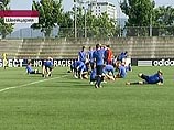 Тренировка сборной России в Базеле вызвала огромный ажиотаж