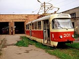 Не украденный, но угнанный трамвай возвращен в депо Владикавказа