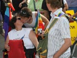 "Парад гордости" геев, лесбиянок и транссексуалов прошел под лозунгами толерантности и любви, и начался и закончился молитвой