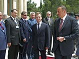 Дмитрий Медведев в рамках азиатского турне встретился сегодня в столице Азербайджана с президентом страны Ильхамом Алиевым
