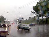 Сильный ливень в Москве не доставил особых проблем автомобилистам