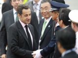 Президент Франции Николя Саркози последним из постоянных участников саммита "восьмерки" прибыл в понедельник утром на Хоккайдо