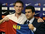 Лучший футболист Беларуси Александр Глеб стал игроком "Барселоны" Лучший футболист Беларуси Александр Глеб стал игроком "Барселоны"