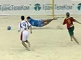 Россия обыграла Камерун в пляжный футбол