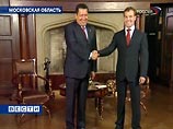 Чавес, встретившись с Медведевым, передал ему привет от Фиделя