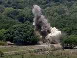 Это был наиболее сокрушительный удар против FARC со времени мартовской бомбежки базы повстанцев