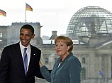 Канцлер Германии Ангела Меркель и кандидат в президенты США от Демократической партии Барак Обама в ходе сегодняшней встречи в Берлине обменялись мнениями о ситуации в международных очагах напряженности