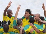 Бразильцы выиграли чемпионат мира по пляжному футболу