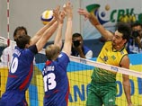 Российские волейболисты заняли третье место в Мировой лиге Российские волейболисты заняли третье место в Мировой лиге