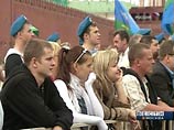 Празднование Дня ВДВ в Москве пока проходит спокойно