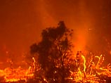 Авария произошла, после того как вертолет подобрал спасателей, которые тушили пожары в леса Северной Калифорнии