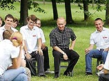До 2007года президент Путин встречался только с "Нашими" До 2007года президент Путин встречался только с "Нашими"