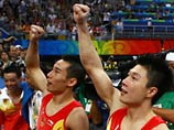 Десятое олимпийское "золото" Китаю принесли гимнасты