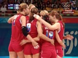 Российские волейболистки одолели сборную Казахстана