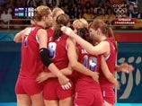 Российские волейболистки одолели сборную Казахстана Российские волейболистки одолели сборную Казахстана