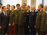 Накануне президент Дмитрий Медведев принимал в Кремле руководителей Минобороны и участников миротворческой операции "по принуждению Грузии к миру"
