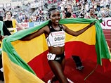 Тирунеш Дибаба из Эфиопии - олимпийская чемпионка в беге на 10 км Тирунеш Дибаба из Эфиопии - олимпийская чемпионка в беге на 10 км
