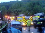 Авария у британского парка развлечений: один человек погиб, более 60 ранены